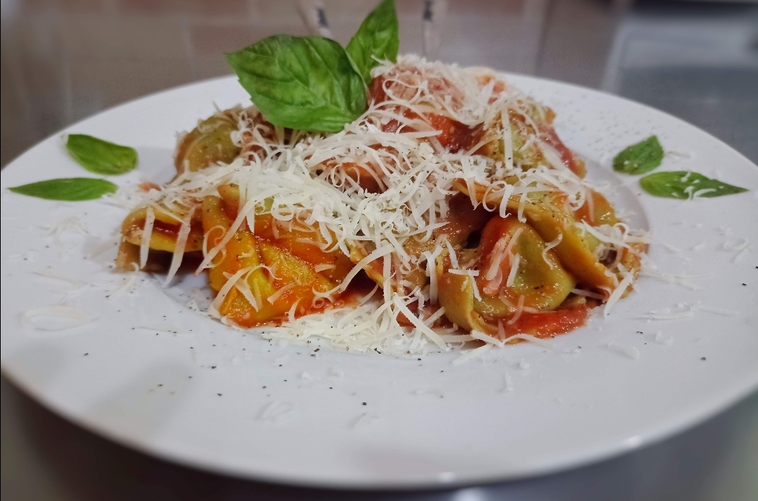 Ravioli Ricotta y Espinaca